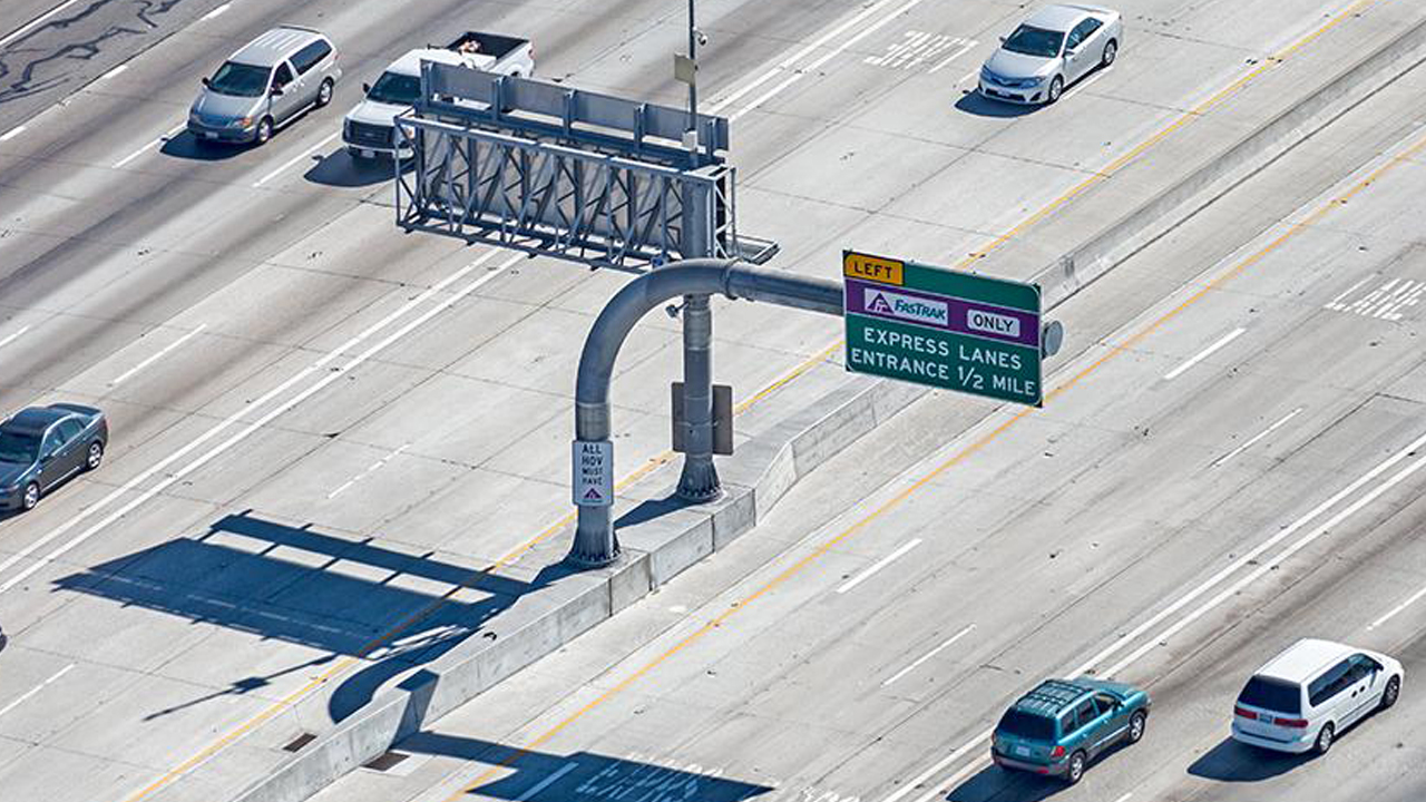 Los Angeles freeway